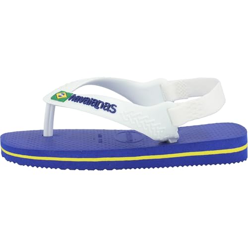 Havaianas Unisex Babies’ Brasil Logo II Flip Flops Blue (Marine Blue), 7 UK, (25/26 EU) (23/24 BR) - Image 4