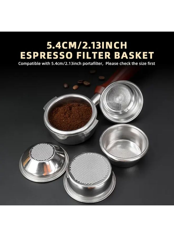 Type A 54mm Stainless Steel Portafilter Basket Multiple Sizes Durable Easy Clean Espresso Machine Accessory - Image 4