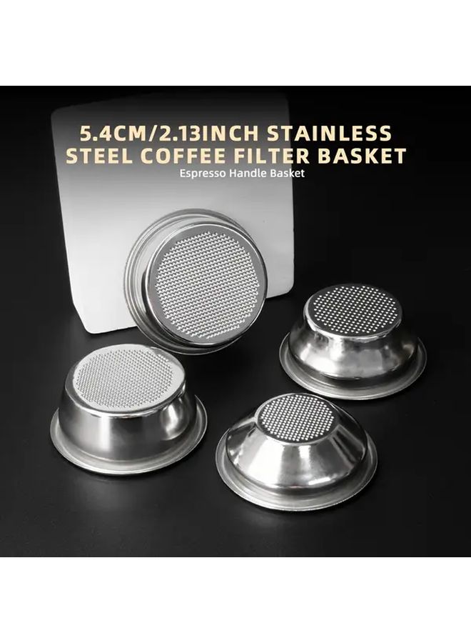 Type A 54mm Stainless Steel Portafilter Basket Multiple Sizes Durable Easy Clean Espresso Machine Accessory - Image 2