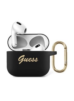 with Ring for Airpods 3 - Black