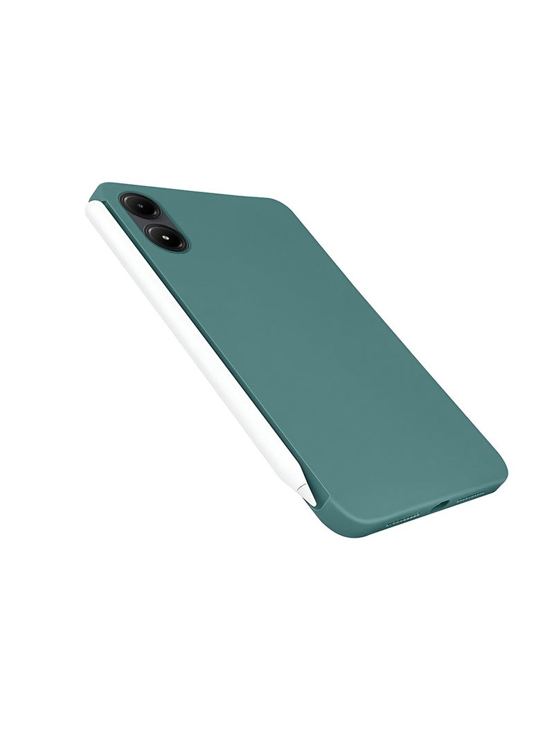 دبليو تيك شاومي ريدمي باد برو 2024 / شاومي بوكو باد 5 جي 2024 (12.1 بوصة) غطاء جراب سيليكون سائل ناعم ممتاز (MCRPSN) - أخضر غامق - Image 3