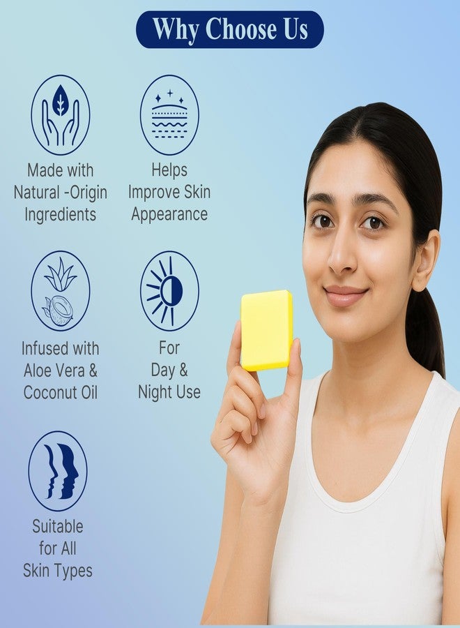 Satthwa Kojic Acid 1% Soap with Vitamin C | For Pigmentation, Tan and Dark Spots | Brightening Soap for Men and Women | Pack of 2 (100g Each) - Image 2