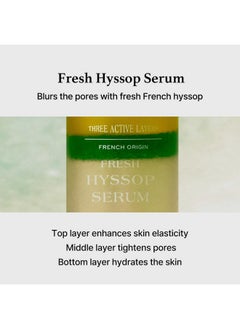 Fresh Hyssop Spray Serum Mist Antiaging Deep Hydration Anti Wrinkle All In One Care Korean Skincare - pzsku/Z5560A65E7315C3EC7539Z/45/_/1719223562/b25a2dc3-390e-4b00-9c69-84d27e711188