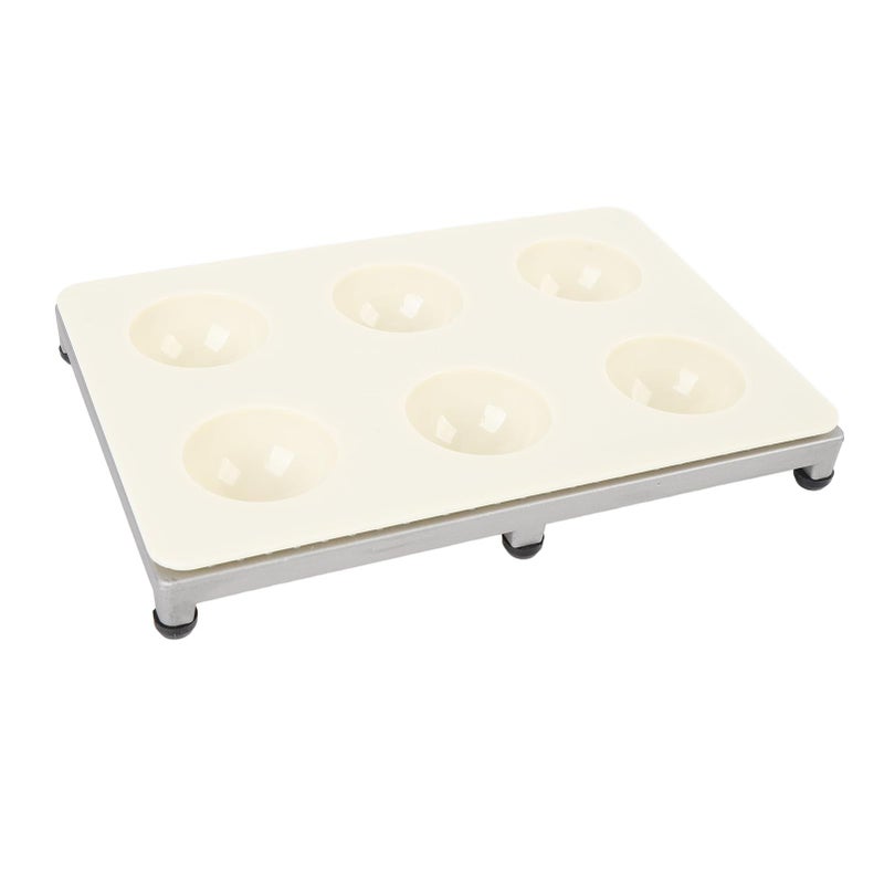 Aluminum ABS Ravioli Maker 6 Holes Round Design Easy Use for Home Kitchen Cooking - Image 5