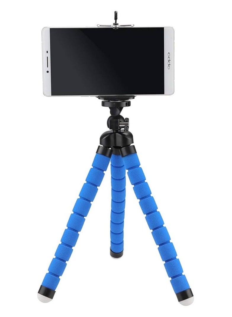 "A mobile phone holder specially designed for landscape mode, providing an ideal viewing angle and high stability for watching, gaming, or calling. Lightweight and easy to carry, it fits anywhere. " - Image 1