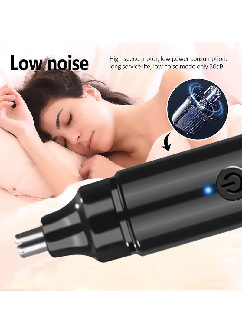 URINGO Unisex Nose Hair Trimmer USB Charging Nostril Hair Removal with Spare Heads  - Image 2