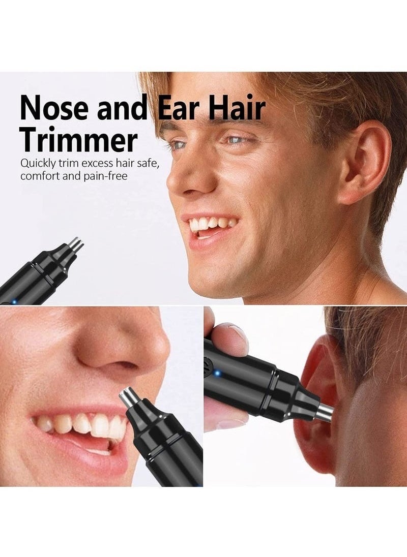 URINGO Unisex Nose Hair Trimmer USB Charging Nostril Hair Removal with Spare Heads  - Image 3