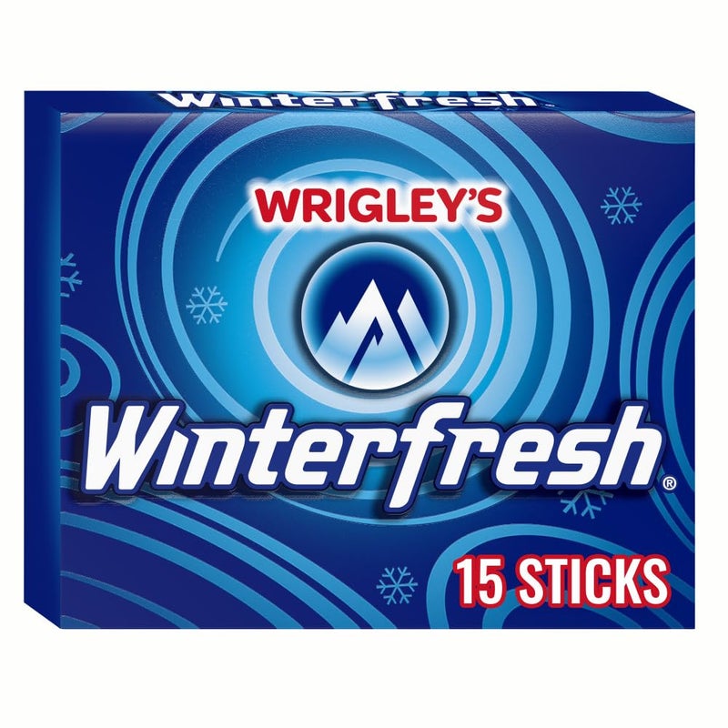 Extra Wrigley's Winterfresh Gum, 15-Stick Slim Packs (Pack of 20)