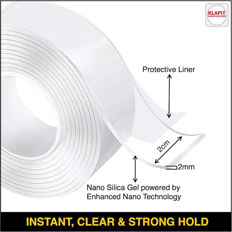 KLAPiT SUPER TAPE Double Sided Heavy Duty Mounting Tape - Image 3