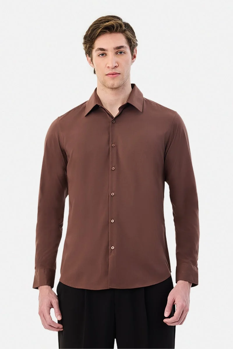 SNITCH Luxe Slim Fit Shirt