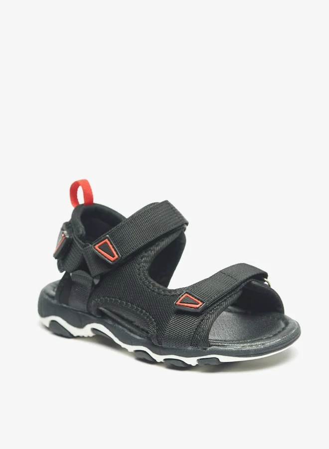 ال بي ال من شو اكسبرس Boys Textured Floaters with Hook and Loop Closure