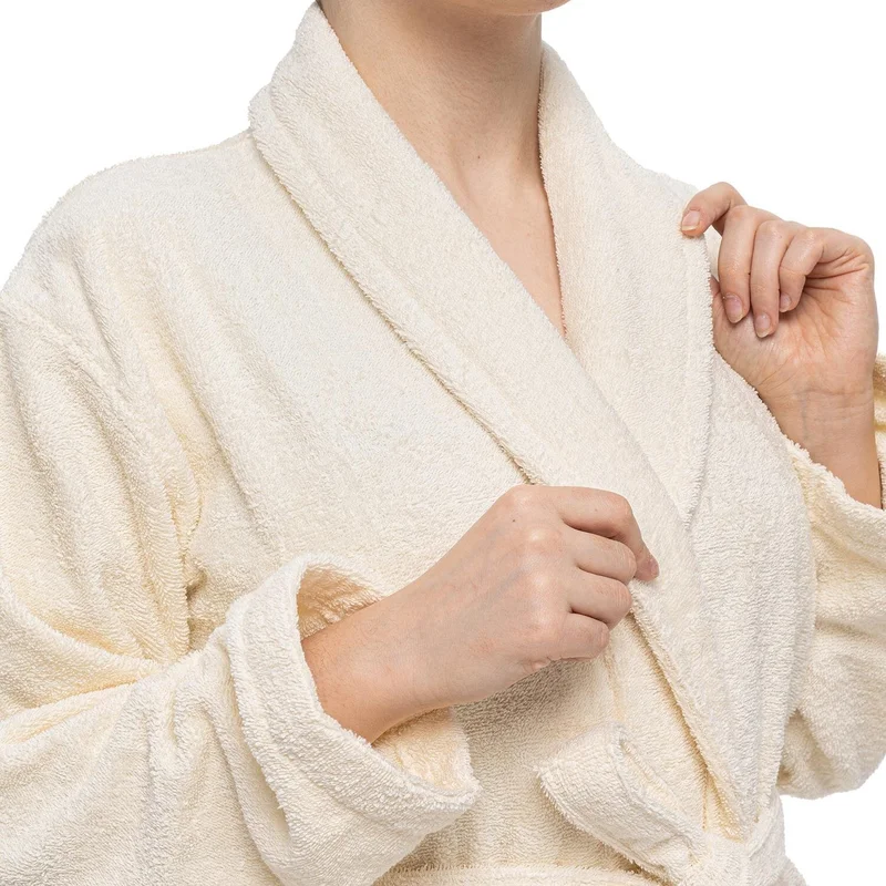 سولي | Minerva | Extra Soft 100% Cotton Women's / Men's Unisex Bathrobe