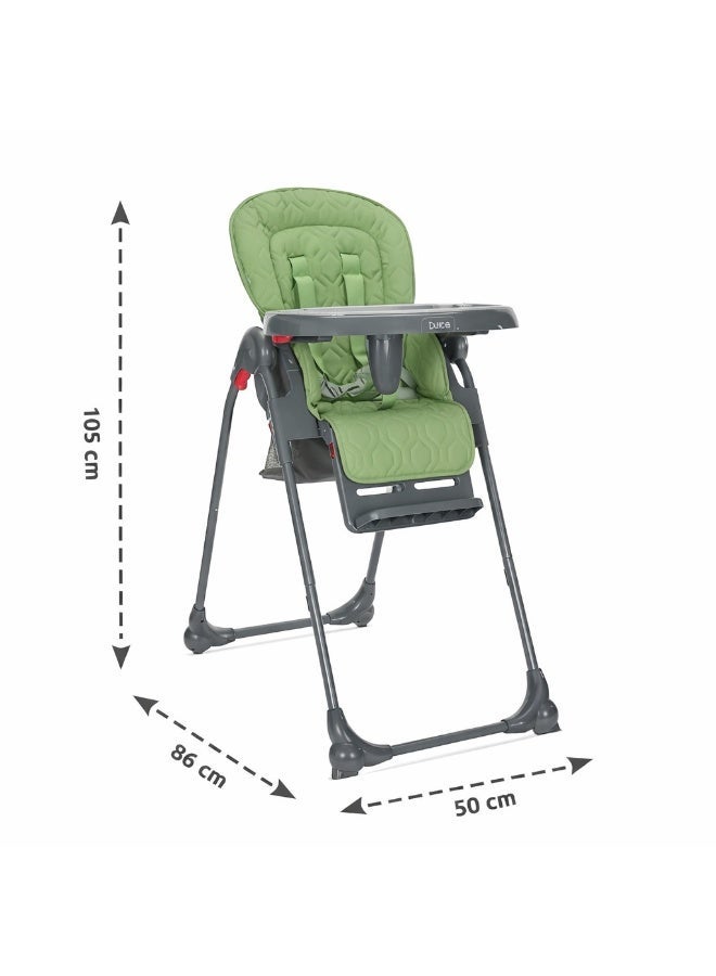 lorelli Dulce High Chair Green - Image 3