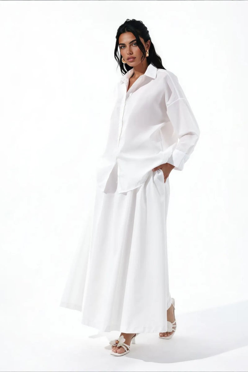 Jennyfer Cotton Viscose Linen Two-Piece Coord - Image 1