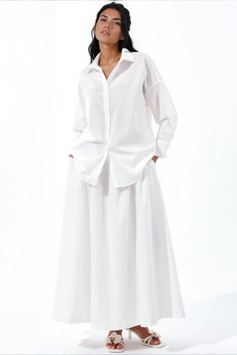 Jennyfer Cotton Viscose Linen Two-Piece Coord - Image 3