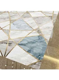 fashionhome Modern Minimalist Geometric Pattern European Living Room Carpet Bedroom Design Decoration Non-Slip Floor Mat 120 x 160 cm, Rectangle  - Image 3
