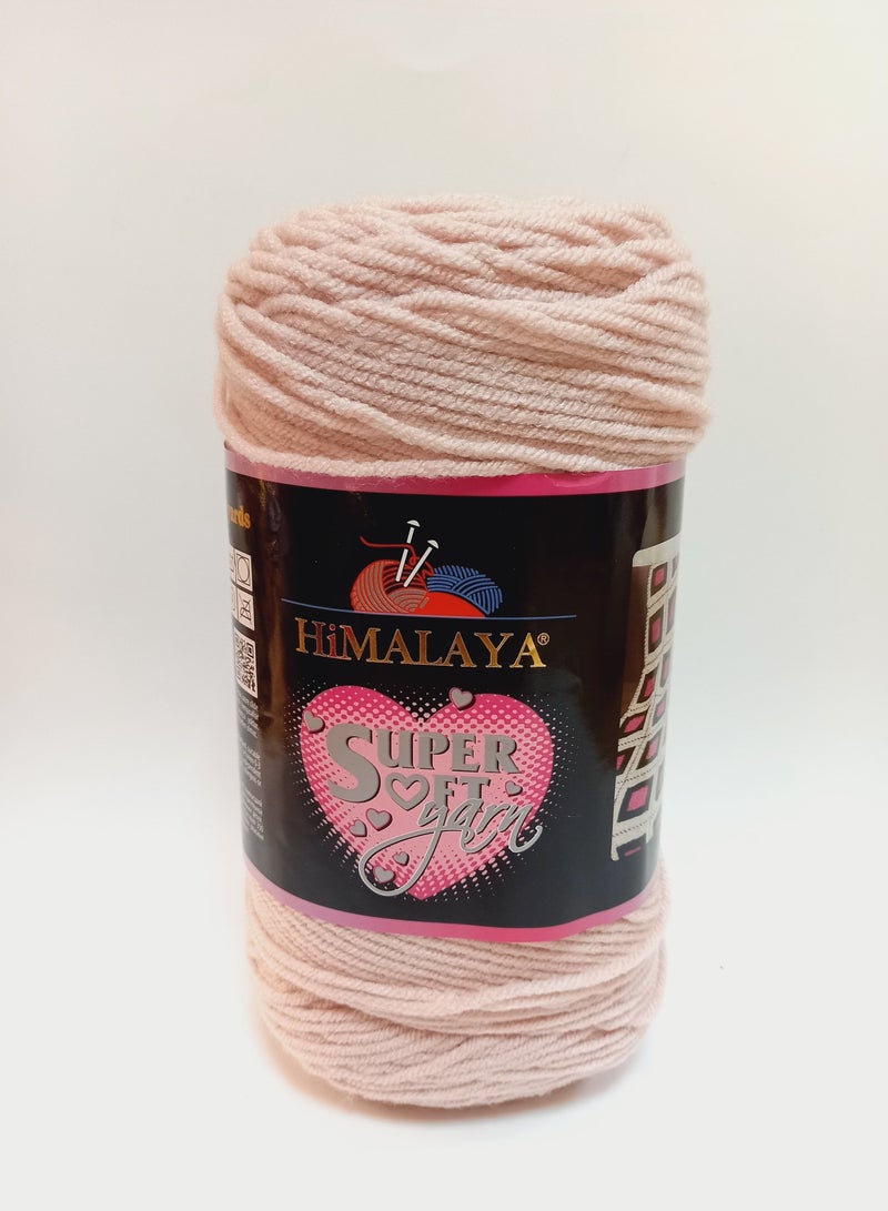 Himalaya خيوط هيمالايا سوبر سوفت 100% أكريليك - لون 80836 (عبوة من 2 قطعة)