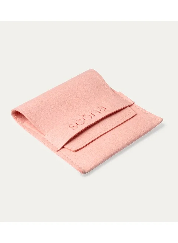 Seona Seona Aurora Austrian Crystal 6mm Stud Earrings for Women Hypoallergenic, Stainless Steel Stud Crystal Earrings, Comfortable for Sensitive Ears Premium Materials Tarnish-Free Earings, Small Stud Earrings - Light Turquoise