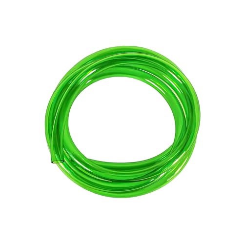 KVAEY Colorful Fuel Line Hose Tube Flexible Anticorrosion Silicone Gas Line Petrol Hose Line Soft High Performance Vacuum Tubing Hose Replacement for Motorcycle Dirt Pit Bike ATV Green - Image 1