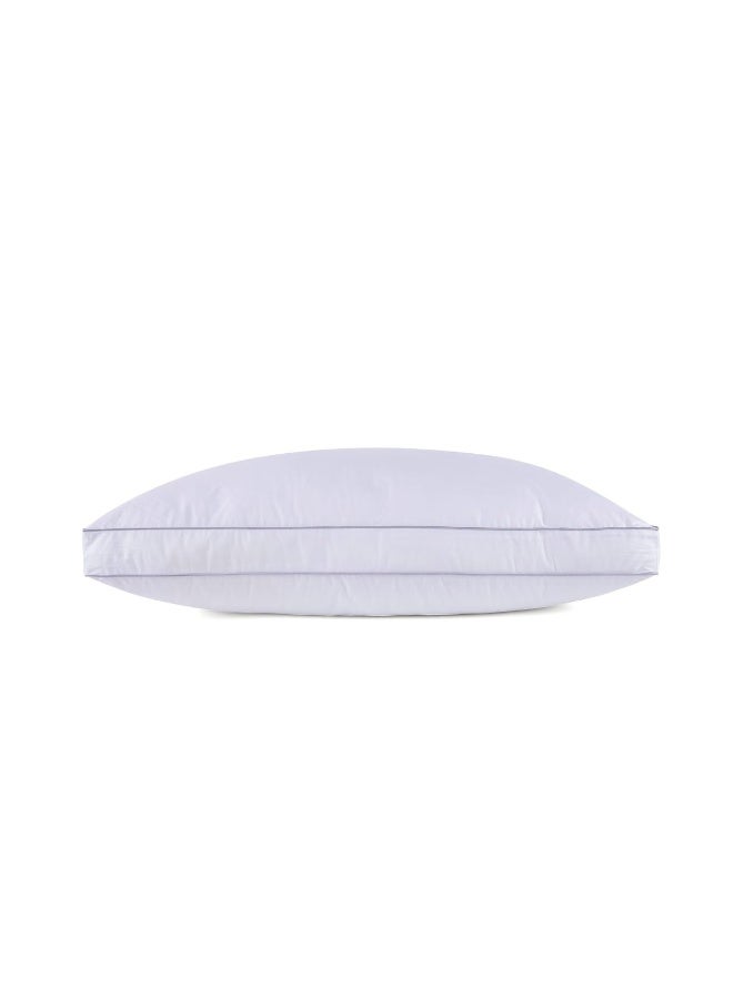 Dibaj Luxury 100% Cotton Microfiber Pillow 1300g with Double Edge Design for Restful and Cool Sleep - Image 2
