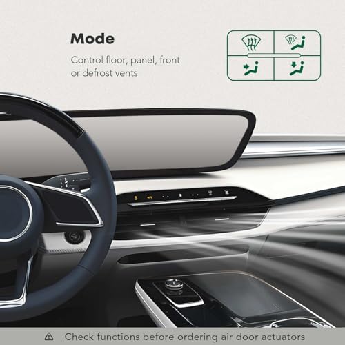 YHTAUTO HVAC Air Door Actuator Heater Blend Door Levers - Fits Chevrolet Avalanche Silverado Tahoe GMC Sierra Yukon Hummer H2 Cadillac - Main Mode 5 Pins Air Flap Actuator - Replaces# 52495593 - Image 5