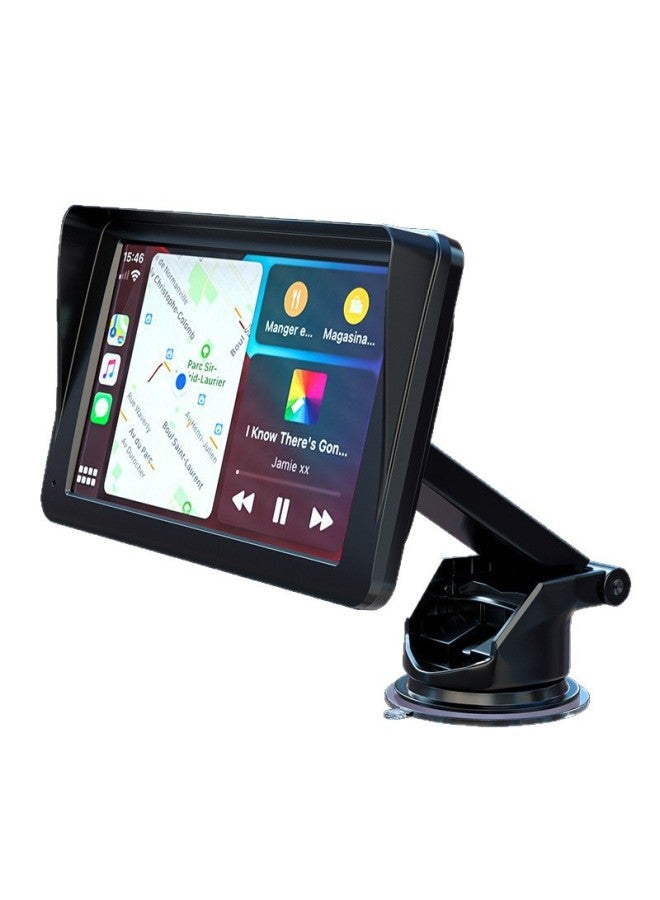 نيوترل 7inch Carplay شاشة محمولة Carplay لاسلكي سيارة بلوتوث Mp5 صورة عكسية عالية الدقة مسجل قيادة - Image 1