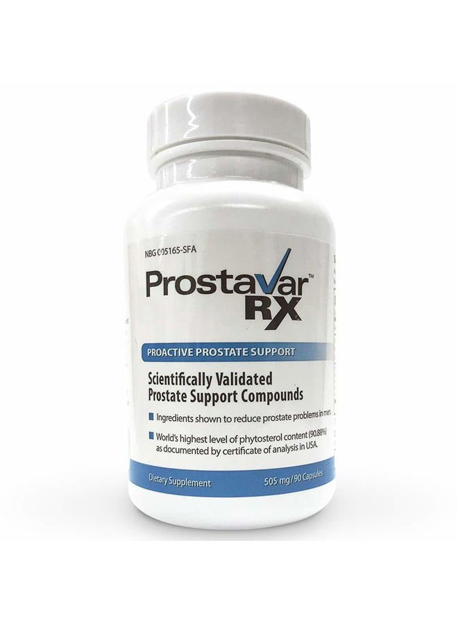 Prostavar Rx Proactive Prostate Support 505 mg 90 Caps - Image 1