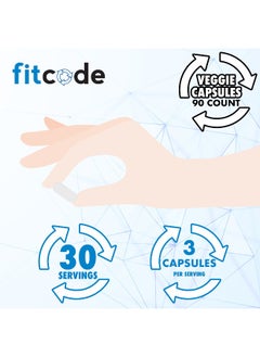 fitcode fitcode, Essential Amino Acids, 90 Veggie Capsules  - Image 4