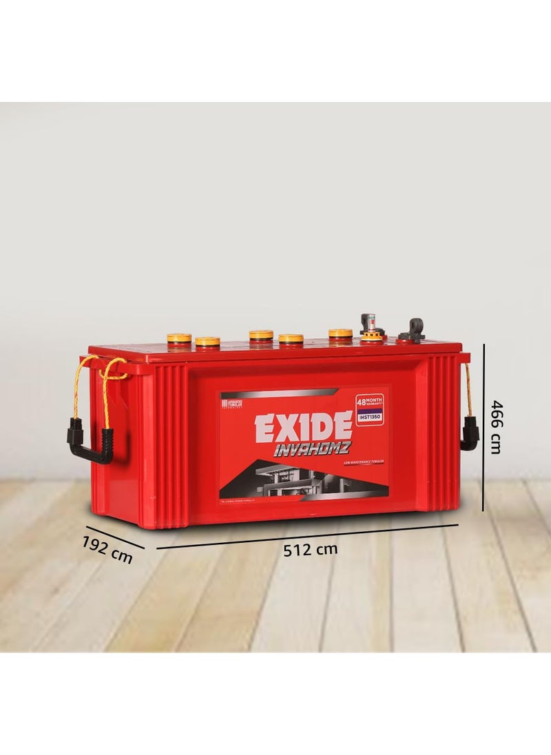 EXIDE EXIDE INVAHOMZ FEH0IHTT1650 12V 150AhTubular Inverter Battery for Home and Office Warranty 48 Months 24 FOC 24Pro Rata  - Image 2