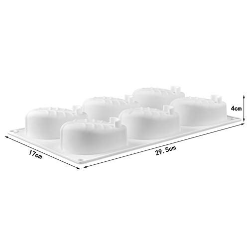 EchoDone 6 Cavities Tree Leaves Silicone Soap Mold DIY Craft Art Cake Mold Handmade Silicone Molds For Candle Soap Lotion Bars Mousse Making Supplier - Image 2