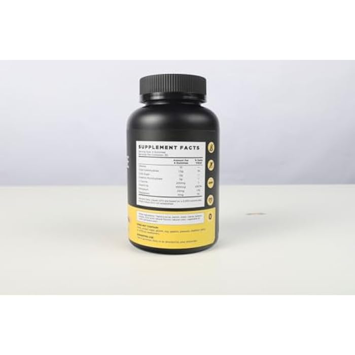 Dr.Bio Creatine Monohydrate Gummies, Pineapple, 110 Count - Image 3