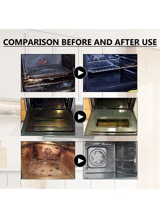 Jakehoe Oven And Grill Cleaner Spray, Cleans and Degreases BBQ Cooking Grates And Racks, Glass, Ceramic Cooktops, Pellet And Electric Smokers, Heavy Duty Degreaser For Stubborn Grease, Burnt-On Food And Carbon Buildup, 100ML - Image 5