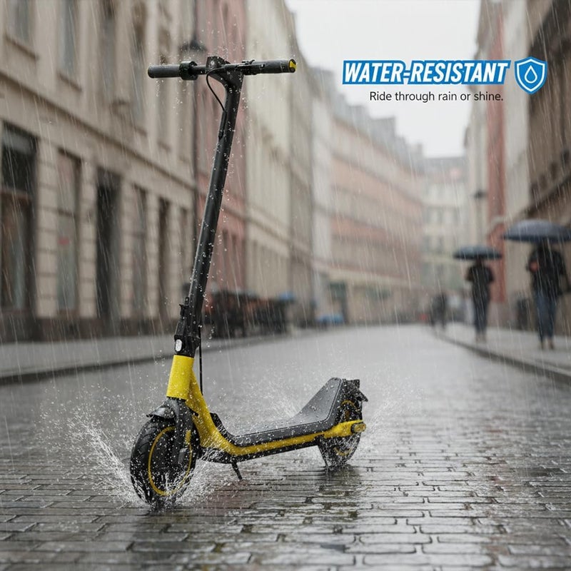 SWITCH ES-C120 Electric Scooter – 350W Motor | Long Range | LED Display | Sturdy Design | Black - Image 2