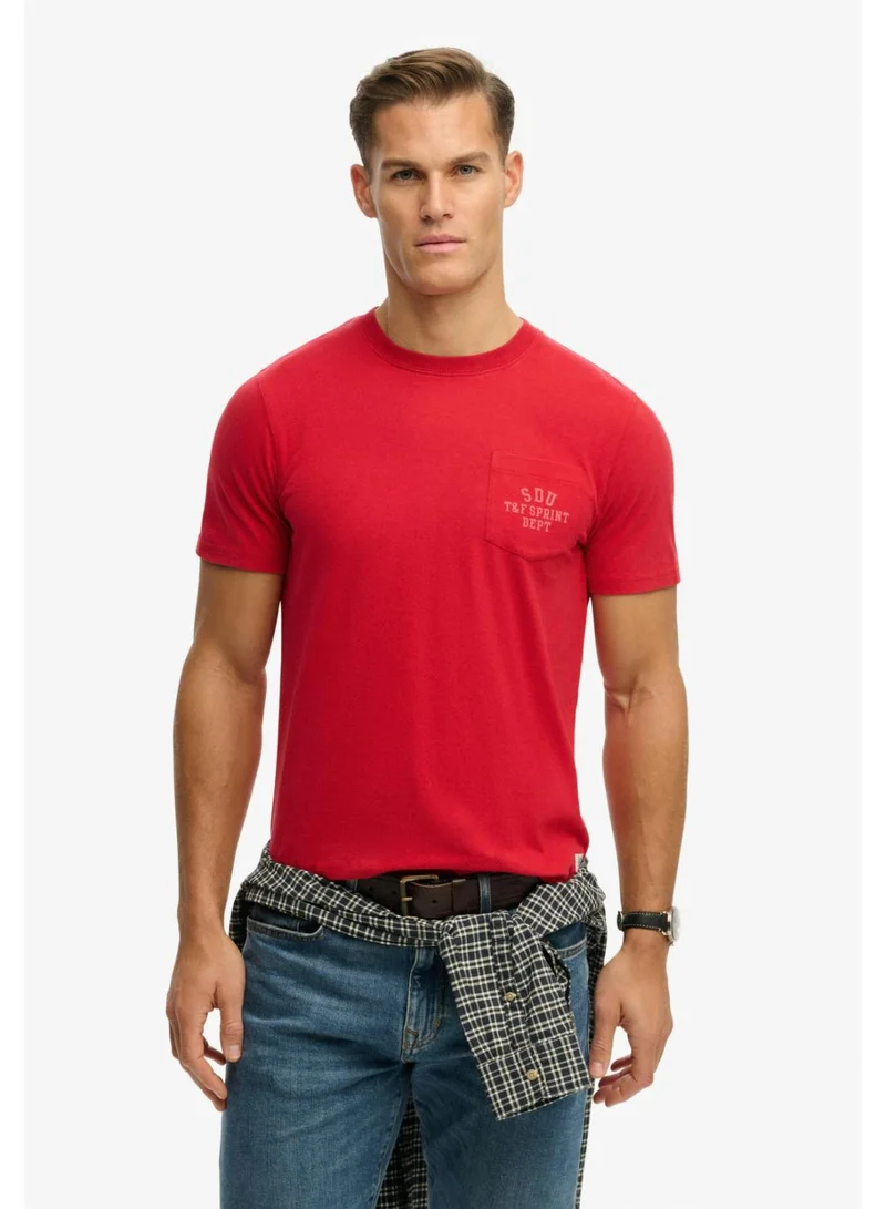 Vintage Prep Relaxed Pocket T-Shirt