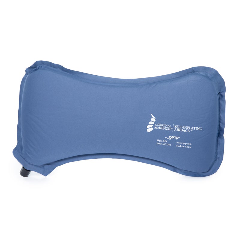 OPTP The Original McKenzie SelfInflating AirBack Lumbar Support Low Back Support Pillow and Compact Travel Pillow The Inflatable Lumbar Pillow Preferred by Physical Therapists