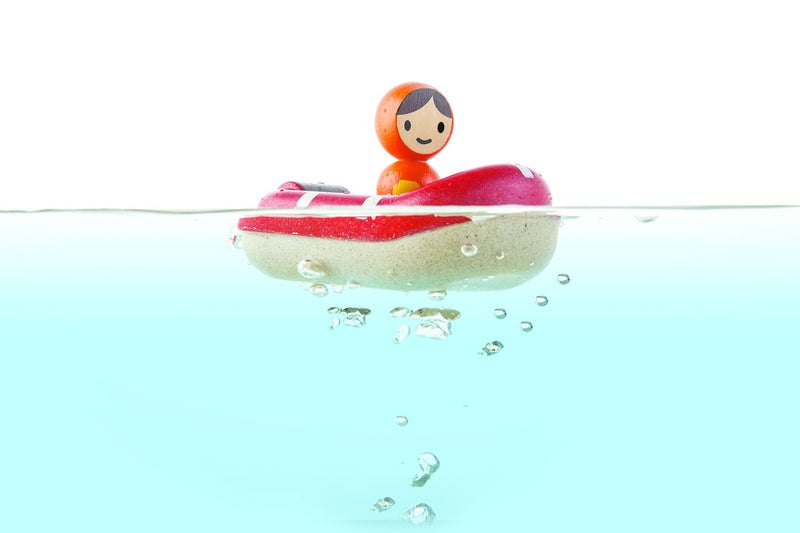 PlanToys Coastguard Bath And Water Play Toy (5668) | Sustainably Made from Rubberwood and Non-Toxic Paints and Dyes | Eco-Friendly PlanWood - Image 2