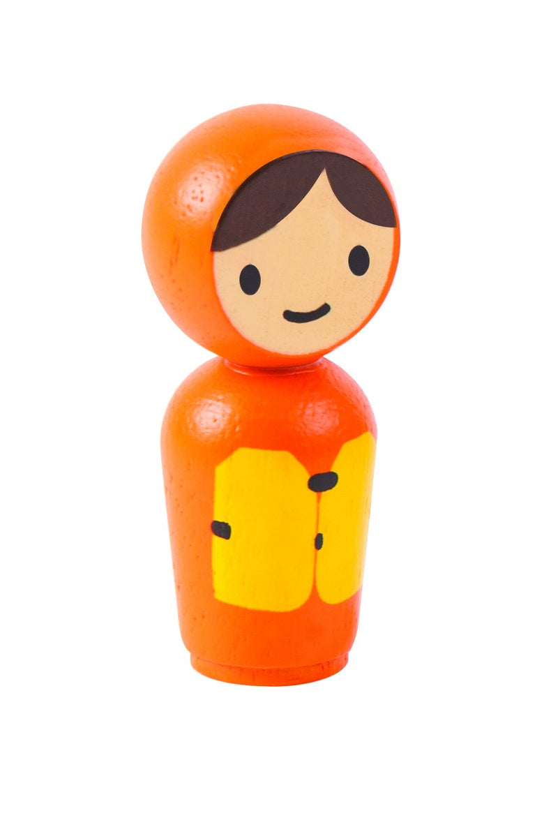 PlanToys Coastguard Bath And Water Play Toy (5668) | Sustainably Made from Rubberwood and Non-Toxic Paints and Dyes | Eco-Friendly PlanWood - Image 5