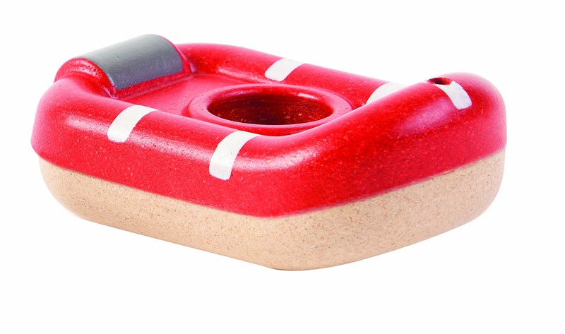 PlanToys Coastguard Bath And Water Play Toy (5668) | Sustainably Made from Rubberwood and Non-Toxic Paints and Dyes | Eco-Friendly PlanWood - Image 3