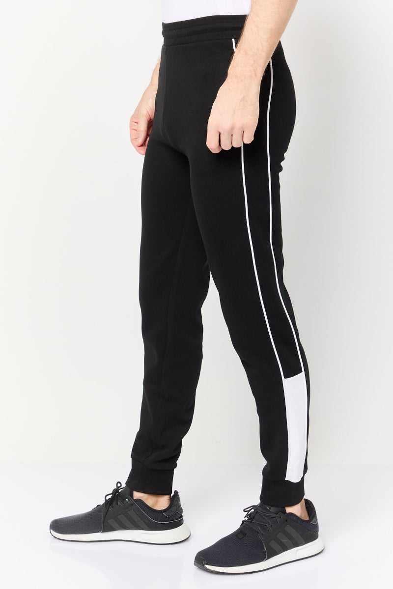 Celio سروال جوجر للرجال بقصة عادية، أسود - Image 3