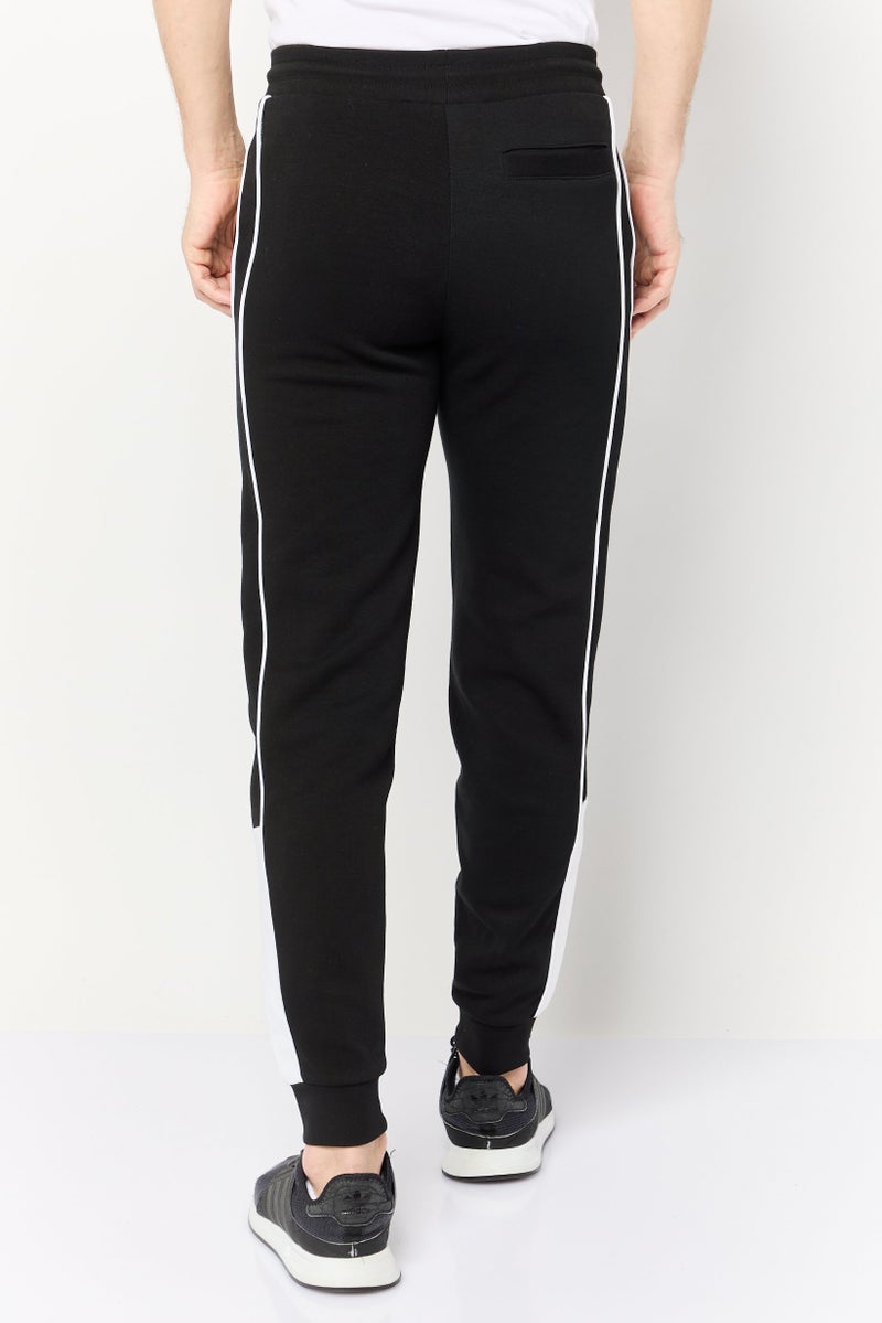 Celio سروال جوجر للرجال بقصة عادية، أسود - Image 4