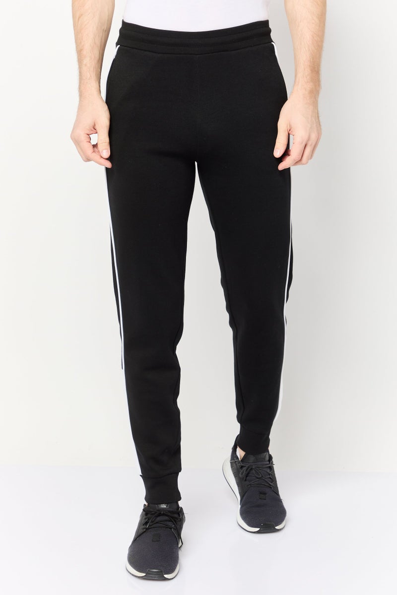 Celio سروال جوجر للرجال بقصة عادية، أسود - Image 1