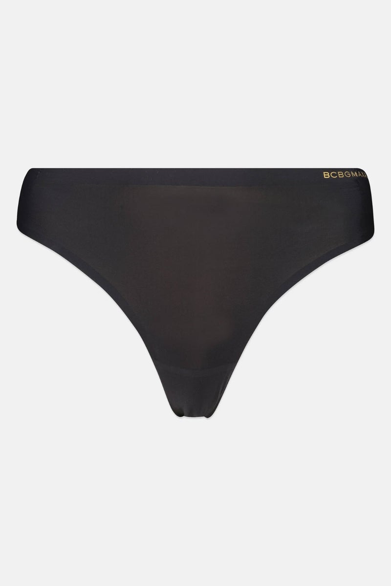 BCBGMAXAZRIA Women 5 Pieces Brand Logo Thong, Multicolor - Image 2