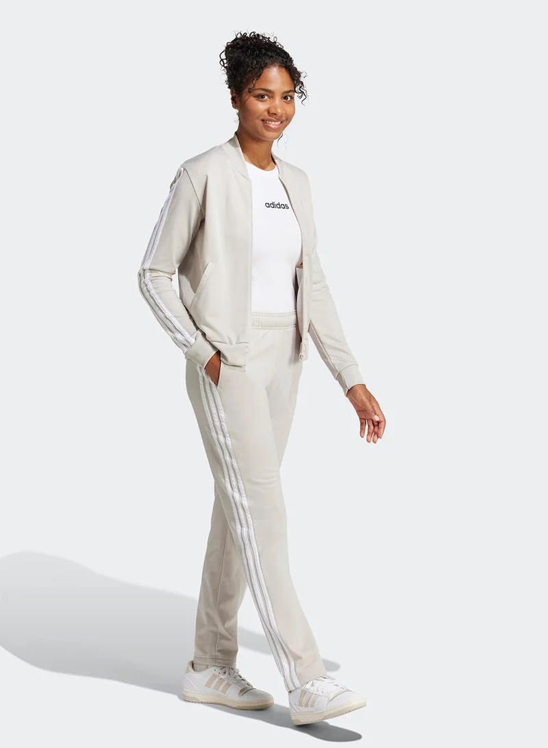 Adidas 3-Stripe Esential Track Suit Set