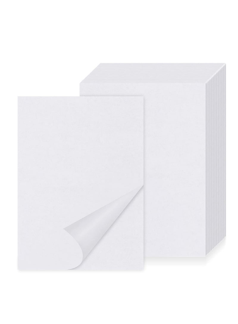 SOLARAE 100 Sheets of 15x10cm/6x4inch Double-Sided Non-Stick Release Paper for Diamond 5D Painting - Ideal Cover Papers for Diamond Gem Art and Accessories. - Image 1