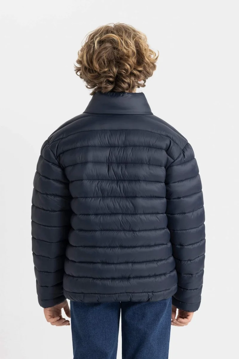 ديفاكتو Boy Water Repellent Half Turtleneck Coat C5465A824AU