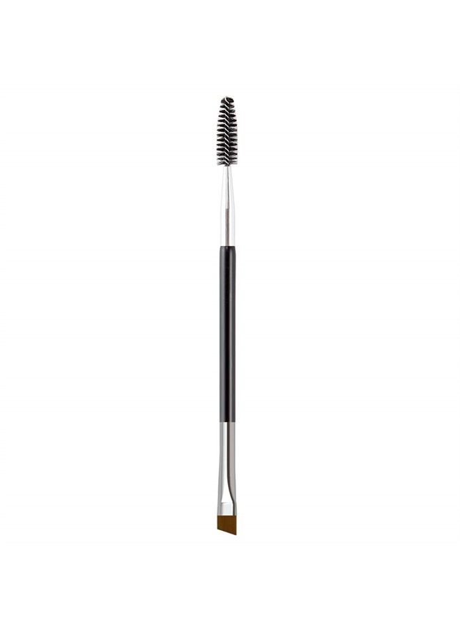 KingMas Eyebrow Brush, KINGMAS Professional Double-Ended Angled Eye Brow Brush and Spoolie Brush (Black) - Image 1