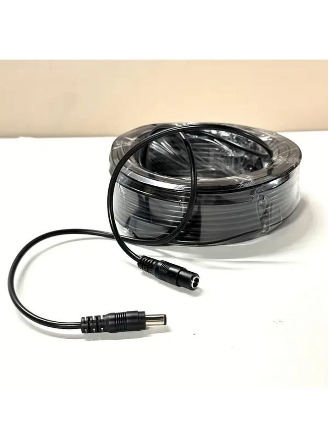 2000cm Heavy Duty CCTV Power Cable 5V 24V Wide Voltage DC Connector for Security Cameras - Image 3