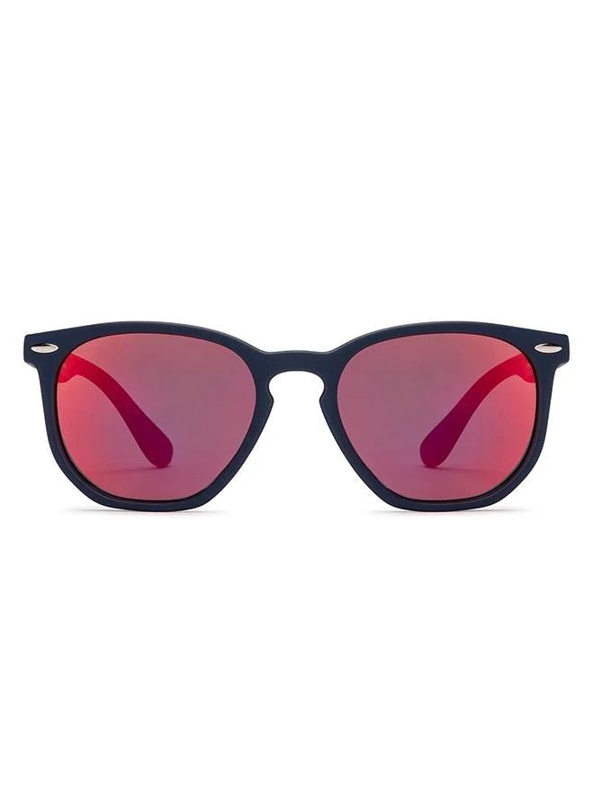 هوبر Hooper By Lenskart Space Explorers Collection Full Rim Hexagonal Latest And Stylish Kids Sunglasses Polarized And 100% UV Protected For Boys & Girls (Age 8-12 yrs) HP S16592L