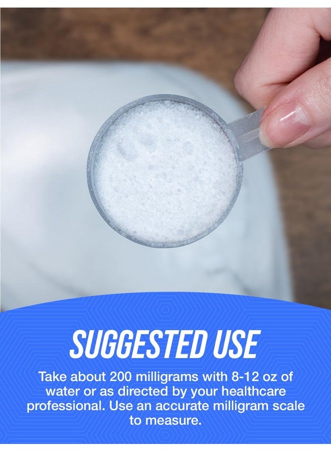 BulkSupplements مسحوق كلوريد البوتاسيوم من BulkSupplements.com - بديل الملح، ملح البوتاسيوم - خالي من الجلوتين، 200 ملغ لكل حصة، 1 كغ (2.2 رطل) (عبوة من 1) - Image 4