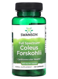 SWANSON Full Spectrum Coleus Forskohlii 400 mg 60 Caps 